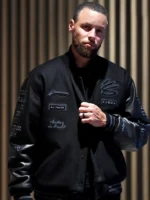 Stephen Curry MMXXVI Black Li-Ning Black Jacket