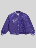 Supreme Champion Purple Varsity Jacket