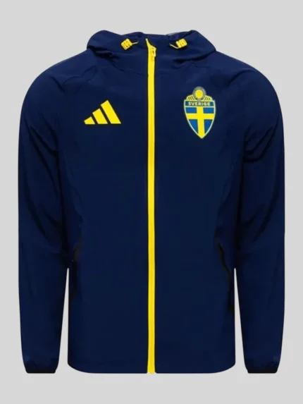 Sweden World Cup 2026 Tiro Travel Woven Jacket