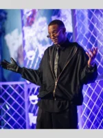 The Boys S05 Premiere Event Jessie T. Usher Black Jacket