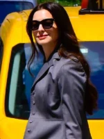 The Devil Wears Prada 2 Anne Hathaway blazer Grey