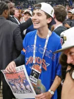 Timothée Chalamet Knicks Game 5 T-shirt