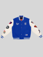 US Soccer x DC Superman Jacket Blue Varsity