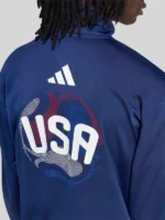 USA Full-Zip Navy Blue Track Jacket FIFA World Cup 2026