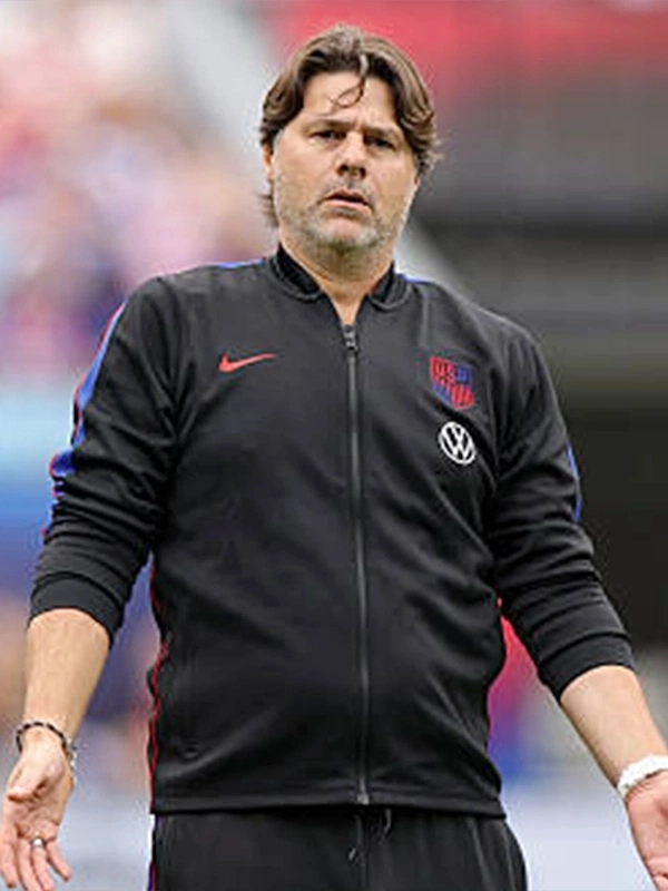 USMNT Coach Mauricio Pochettino Track Jacket USMNT Coach Mauricio Pochettino Track Jacket