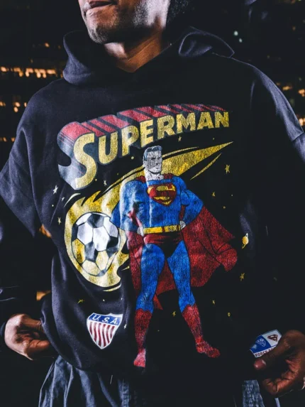 USMNT x DC Superman Comet Relaxed Hoodie