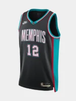 Unisex Memphis Grizzlies Ja Morant Nike Black Swingman Jersey - Classic Edition