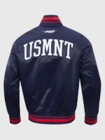 United States 2026 World Cup Pro Standard Navy Satin Jacket