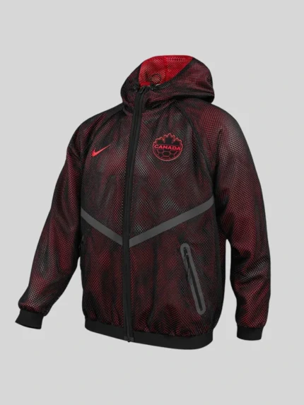 World Cup 2026 Canada Mesh Anthem Jacket