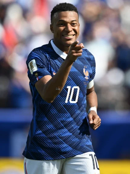 World Cup France Kylian Mbappe Jersey