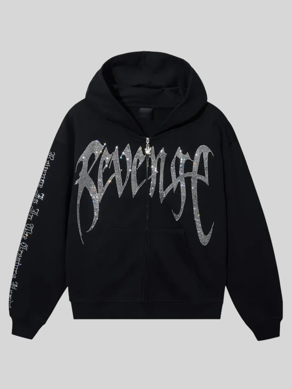 Xxxtentacion Kill Bejeweled Crystal Hoodie Xxxtentacion Kill Bejeweled Crystal Hoodie