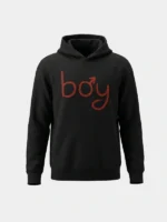 Zoey Boymoder Black Hoodie
