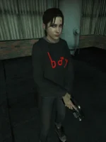 Zoey Boymoder Hoodie Black