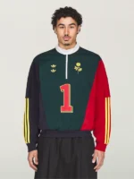 adidas x willy chavarria watsonville quarter zip sweatshirt