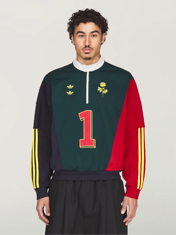 adidas x willy chavarria watsonville quarter zip sweatshirt adidas x willy chavarria watsonville quarter zip sweatshirt