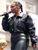 Alicia Keys Empire State Of Mind New York Knicks Jacket - Image 8