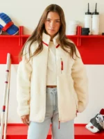 heated rivalry canada fleece jacket