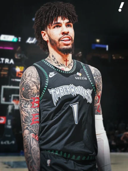 lamelo ball jersey timberwolves