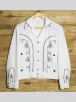 1950s Vintage California Ranchwear Cream Bolero Jacket