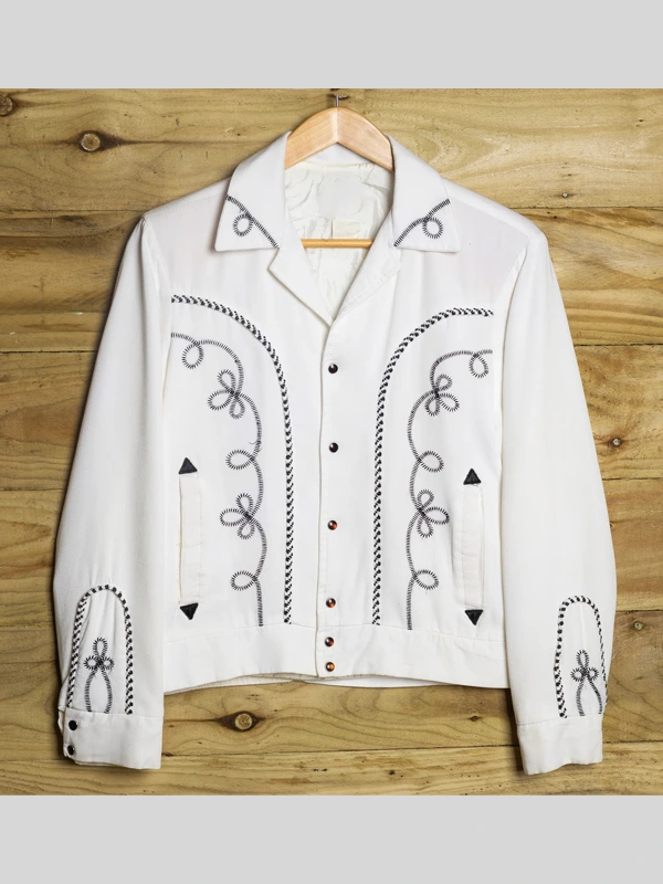 1950s Vintage California Ranchwear Cream Bolero Jacket 1950s Vintage California Ranchwear Cream Bolero Jacket