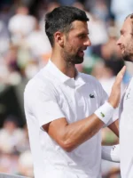 2026 Wimbledon Novak Djokovic White Shirt