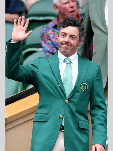 2026 Wimbledon Rory Mcilroy Green Jacket Blazer