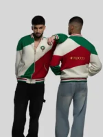 2026 World Cup Morocco Colorblock Jacket