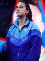 ATT WNBA All Star Game 2026 Caitlin Clark Blue Track Jacket