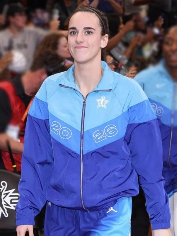ATT WNBA All Star Game 2026 Caitlin Clark Track Jacket ATT WNBA All Star Game 2026 Caitlin Clark Track Jacket