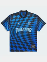 Adidas Argentina x Thrasher Soccer Jersey Black and Blue