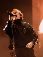 Adidas Lewis Capaldi Firebird Black Jacket
