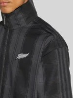 Adidas Men’s Firebird Plaid Black Track Jacket​