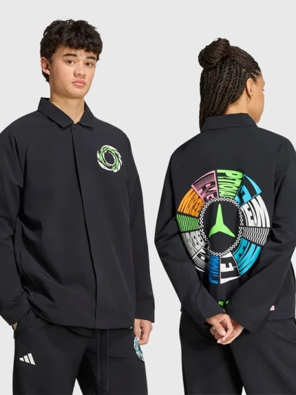 Adidas Mercedes F1 Team AMG Black Jacket 2026 Unisex