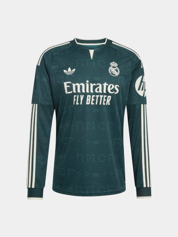 Adidas Real Madrid 26-27 Away Long Sleeve Jersey Adidas Real Madrid 26-27 Away Long Sleeve Jersey