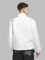 Adidas Skateboarding x Mark Gonzales Zipper Jacket In White