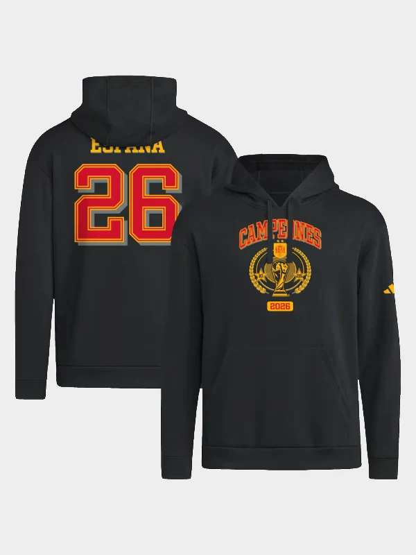 Adidas Spain 2026 FIFA World Cup Champions Trophy Hoodie Adidas Spain 2026 FIFA World Cup Champions Trophy Hoodie