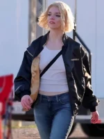 Anya Taylor-Joy Lucky S01 Black Zipper Jacket