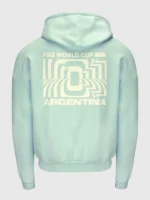 Argentina 2026 FIFA World Cup Sky Blue Puff Hoodie