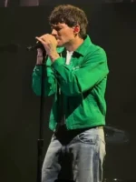 Atlanta 2026 Show Louis Tomlinson Human Made Green Jacket