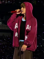 BTS Arirang New York Hoodie Red