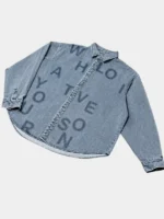BTS Arirang New York Pop Up Denim Shirt Blue