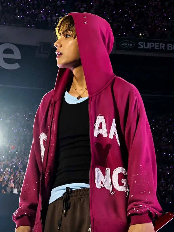 ARIRANG New York Hoodie Red | BTS ARIRANG NY Hoodie