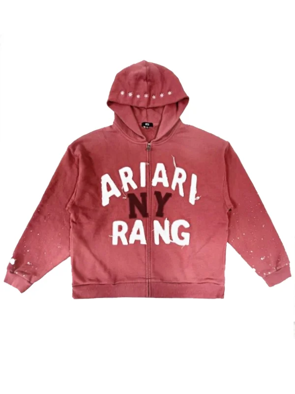 ARIRANG New York Hoodie Red | BTS ARIRANG NY Hoodie