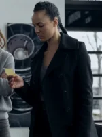 Black Wool Trench Coat in The Neagley TV Series