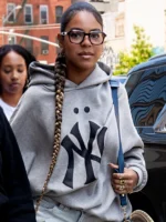 Blue Ivy Fear Of God Yankees Hoodie Jay z