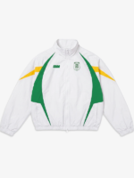 Brazil FIFA World Cup 2026 Sana Detroit White Zip-Up Track Jacket
