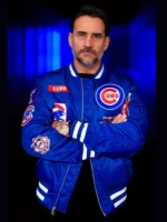 CM Punk Best in the World Second City Saint Blue Satin Jacket