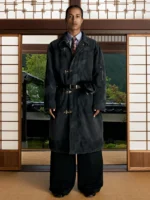 Canvas Clasp Coat Shinzo
