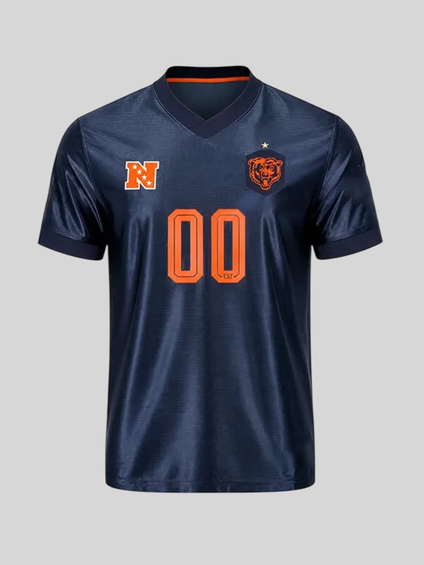 Chicago Bears Football x Football V-Neck Custom Shirt Chicago Bears Football x Football V-Neck Custom Shirt