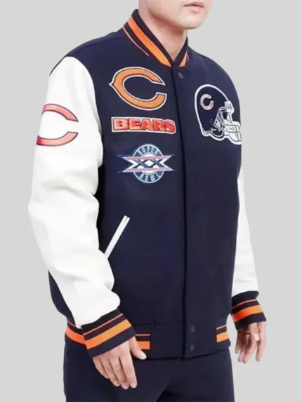 Chicago Bears Wool Jacket